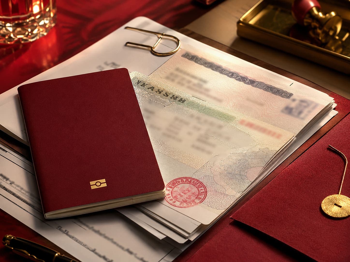 Visa en préparation